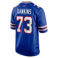 B.Bills #73 Dion Dawkins Player Royal Home Game Ldoa Stitched Jerseys