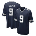 D.Cowboys #9 KaVontae Turpin Player Navy Home Game Ldoa Stitched Jerseys