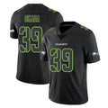 S.Seahawks #39 Ty Okada Player Black Impact Limited Home Game Ldoa Stitched Jerseys