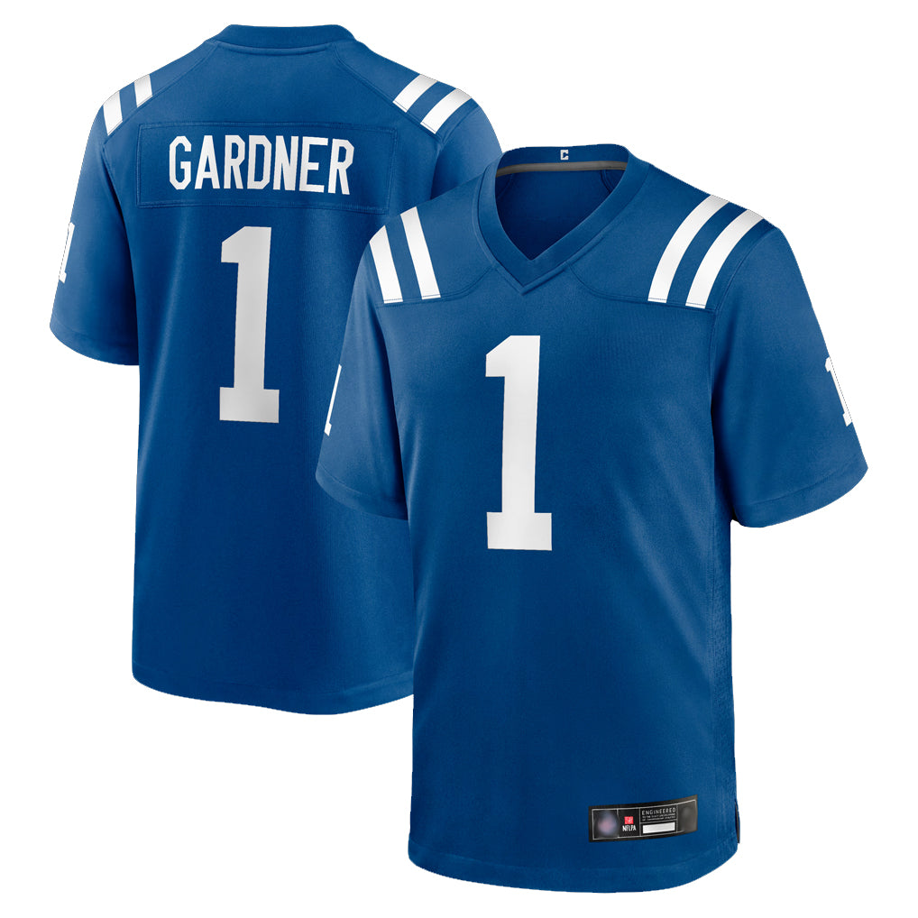 IN.Colts #1 Sauce Gardner Player Royal Home Game Ldoa Stitched Jerseys