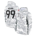 D.Broncos #99 Zach Allen Player Arctic Camo Salute to Service Hoodies Limited Game Ldoa Stitched Jerseys