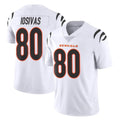 C.Bengals #80 Andrei Iosivas Player White Vapor Untouchable Limited Home Game Ldoa Stitched Jerseys