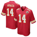KC.Chiefs #14 Matt Araiza Player Red Home Game Ldoa Stitched Jerseys