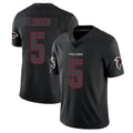 A.Falcons #5 Drake London Player Black Impact Limited Ldoa Stitched Jerseys