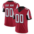 Custom A.Falcons Red Color Vapor Untouchable Limited Home Game Any Name & Numbers Ldoa Stitched Jerseys