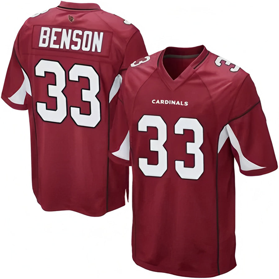 A.Cardinals #33 Trey Benson Player Game Ldoa Stitched Jerseys
