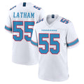 T.Titans #55 JC Latham Player White 2026 Game Home Ldoa Stitched Jerseys