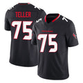 H.Texans #75 Wyatt Teller Player Navy Limited Alternate Vapor F.U.S.E. Home Game Ldoa Stitched Jerseys