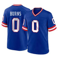 NY.Giants #0 Brian Burns Player Royal Classic Home Game Ldoa Stitched Jerseys