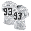 LA.Chargers #93 Teair Tart Player Arctic Camo Salute To Service Limited Game Ldoa Stitched Jerseys