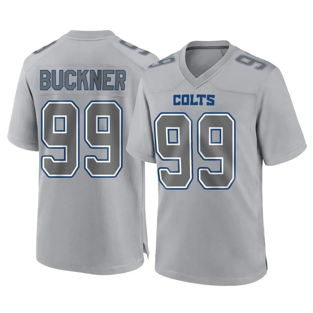 IN.Colts #99 DeForest Buckner Player Gray Atmosphere Fashion Home Game Ldoa Stitched Jerseys