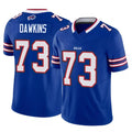 B.Bills #73 Dion Dawkins Player Royal Vapor F.U.S.E. Limited Ldoa Stitched Jerseys