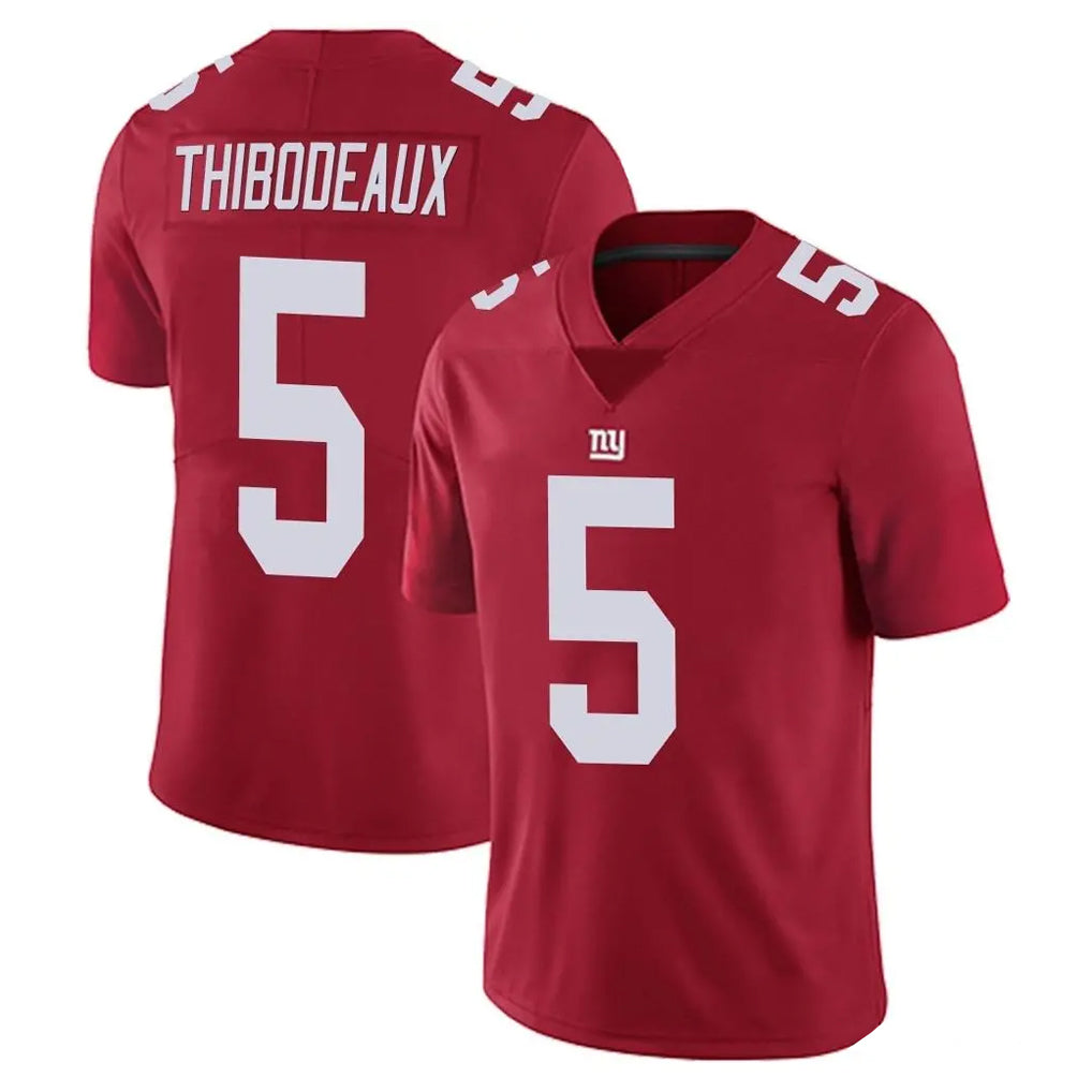 NY.Giants #5 Kayvon Thibodeaux Player Red Limited Vapor Untouchable Home Game Ldoa Stitched Jerseys