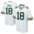 GB.Packers #18 Jonnu Smith Player White Home Game Ldoa Stitched Jerseys