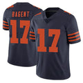 C.Bears #17 Tyson Bagent Player Navy Blue Alternate Vapor Untouchable Limited Ldoa Stitched Jerseys