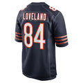 C.Bears #84 Colston Loveland Player Navy Home Game Ldoa Stitched Jerseys