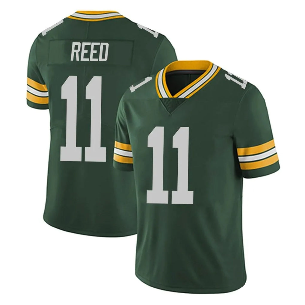 GB.Packers #11 Jayden Reed Player Green Vapor Untouchable Limited Home Game Ldoa Stitched Jerseys