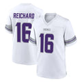 M.Vikings #16 Will Reichard Player White Alternate Home Game Ldoa Stitched Jerseys