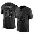 B.Bills #86 Dalton Kincaid Player Black RFLCTV Limited Ldoa Stitched Jerseys