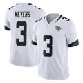 J.Jaguars #3 Jakobi Meyers Player White Vapor F.U.S.E. Limited Home Game Ldoa Stitched Jerseys