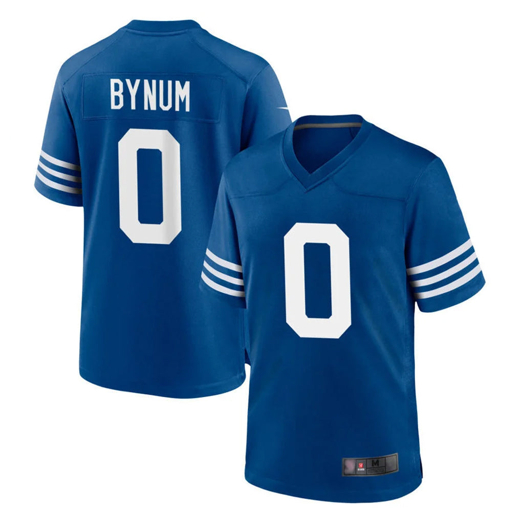 IN.Colts #0 Camryn Bynum Player Royal Limited Home Game Ldoa Stitched Jerseys