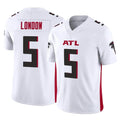 A.Falcons #5 Drake London Player White Vapor F.U.S.E. Limited Home Game Ldoa Stitched Jerseys