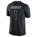 A.Cardinals #1 Kyler Murray Player Black RFLCTV Limited Home Game Ldoa Stitched Jerseys