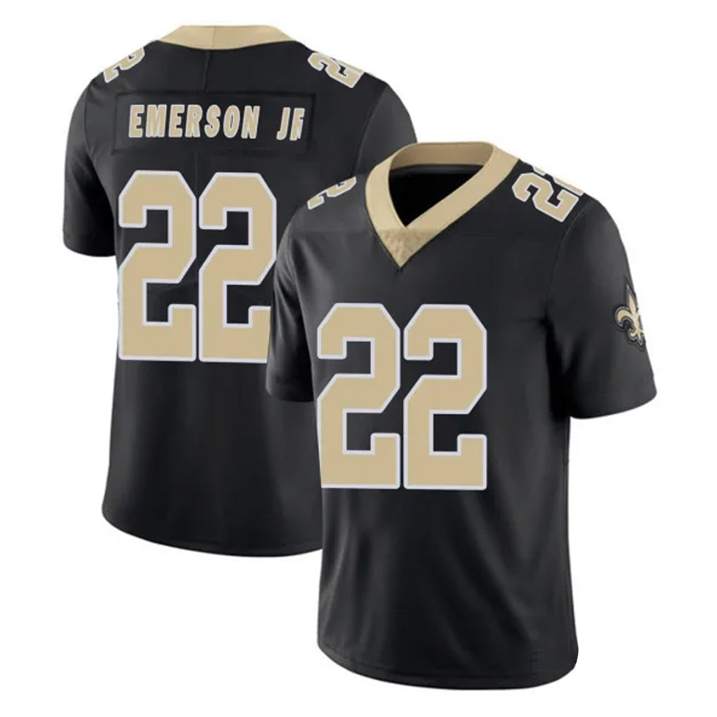 NO.Saints #22 Martin Emerson Jr. Player Black Limited Vapor Untouchable Home Game Ldoa Stitched Jerseys