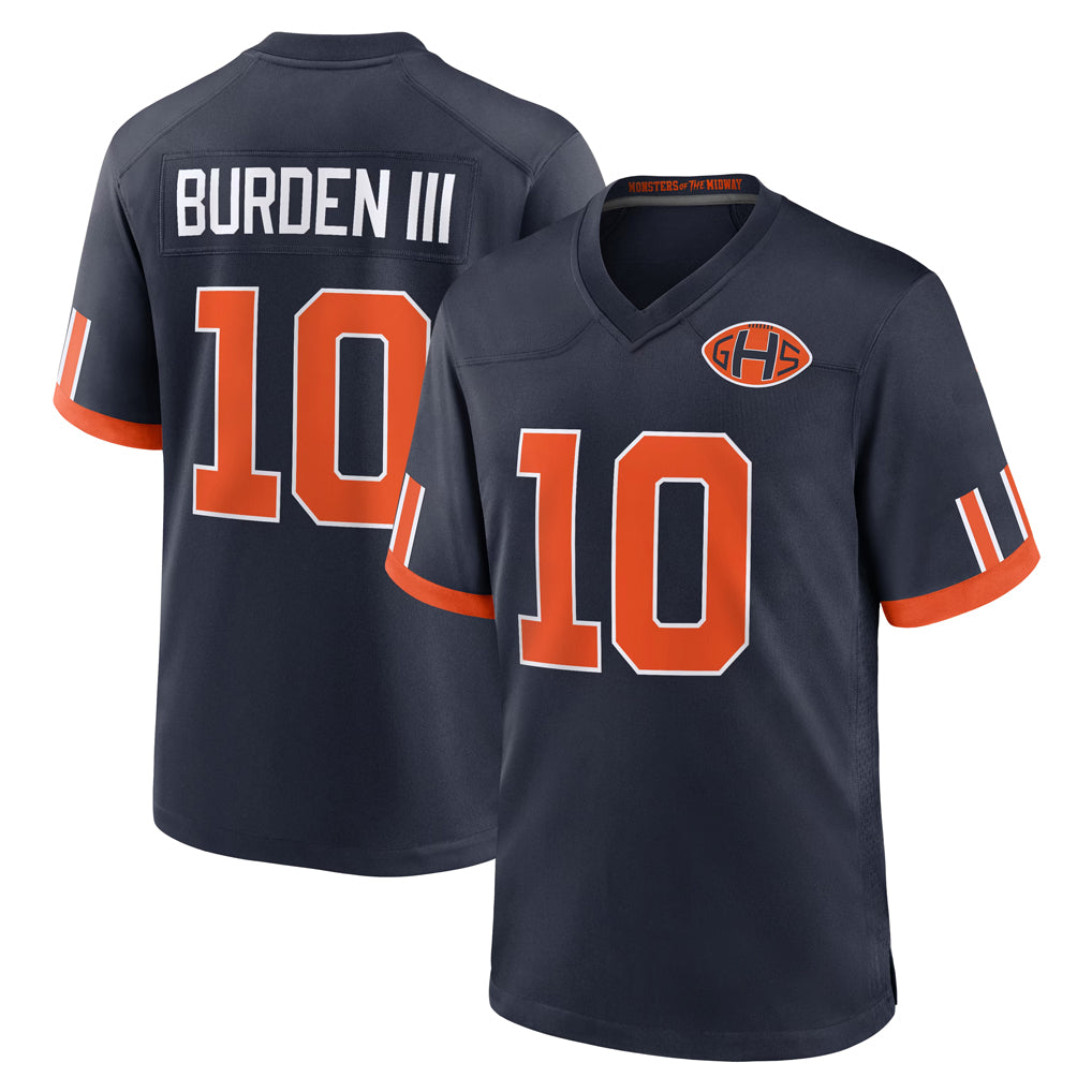 C.Bears #10 Luther Burden III Player Navy 2026 Rivalries Collection Home Game Ldoa Stitched Jerseys