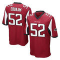 A.Falcons #52 Samson Ebukam Player Red Color Vapor Home Game Ldoa Stitched Jerseys