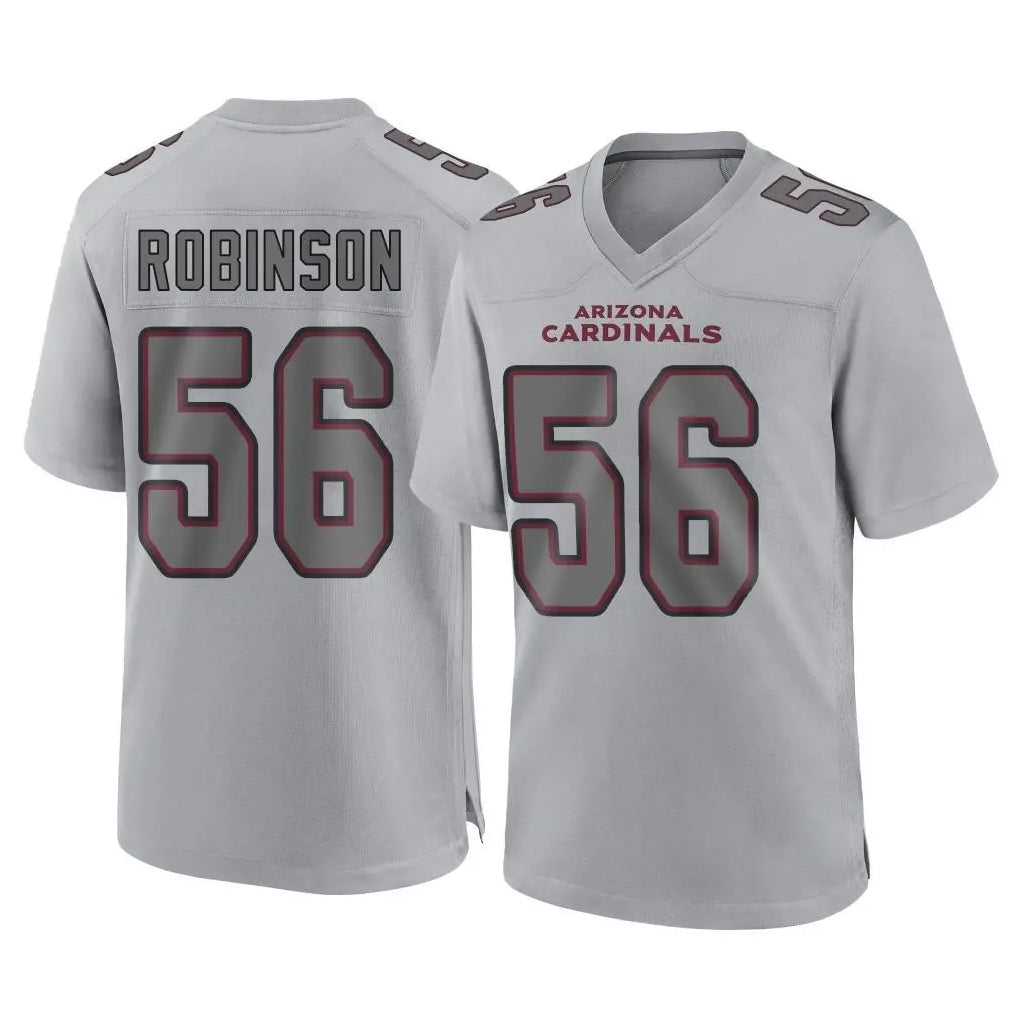 A.Cardinals #56 Darius Robinson Player Gray Atmosphere Fashion Home Game Ldoa Stitched Jerseys