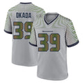 S.Seahawks #39 Ty Okada Player Grey 2025 Rivalries Collection Home Game Ldoa Stitched Jerseys