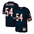 C.Bears #54 Brian Urlacher Player Navy Mitchell & Ness Legacy Replica Ldoa Stitched Jerseys