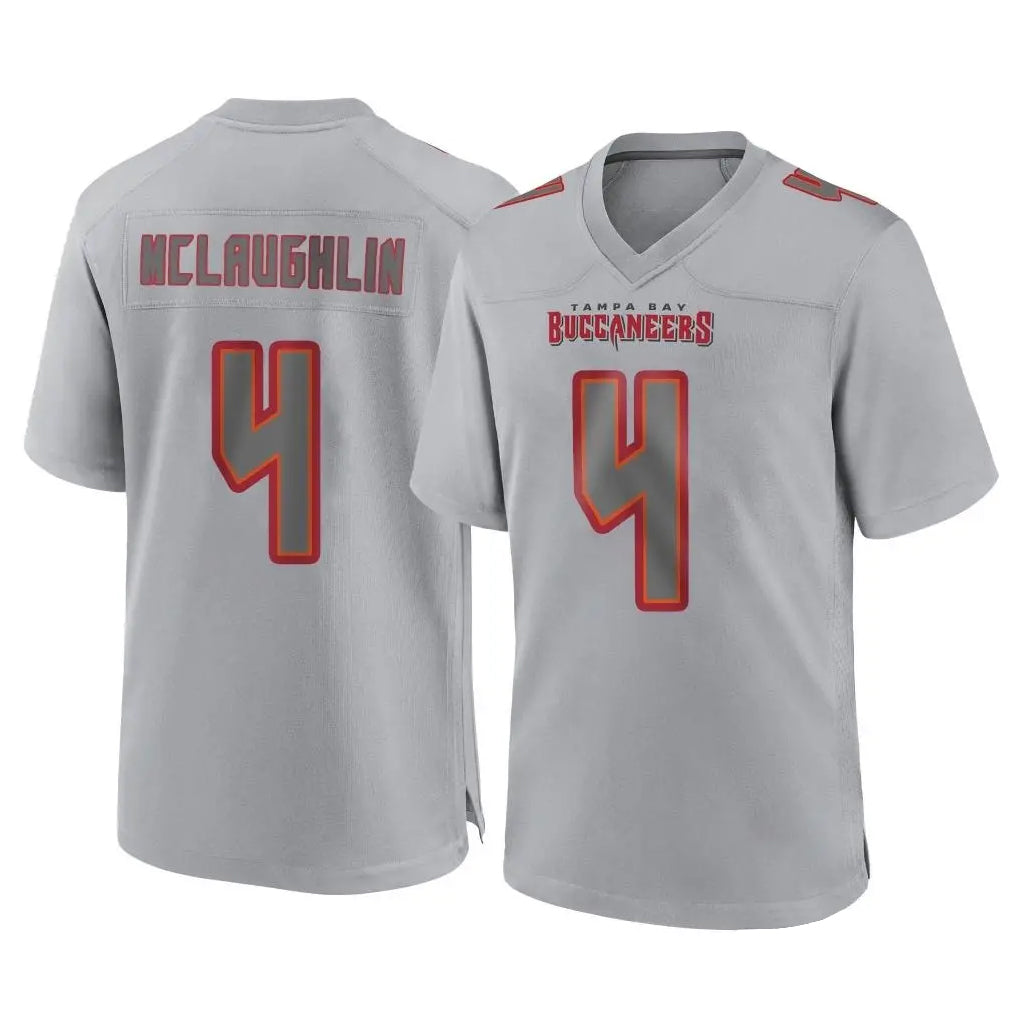 TB.Buccaneers #4 Chase McLaughlin Player Gray Atmosphere Fashion Home Game Ldoa Stitched Jerseys