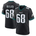 P.Eagles #68 Jordan Mailata Player Black Game Home Ldoa Stitched Jerseys