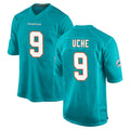 M.Dolphins #9 Joshua Uche Player Aqua Home Game Ldoa Stitched Jerseys