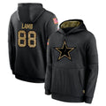 D.Cowboys #88 CeeDee Lamb Player Black Salute to Service Pullover Hoodies Limited Ldoa Stitched Jerseys