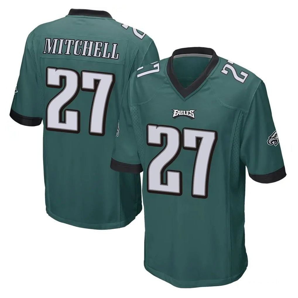 P.Eagles #27 Quinyon Mitchell Player Team Color Green Home Game Ldoa Stitched Jerseys