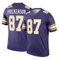 M.Vikings #87 T.J. Hockenson Player Purple Limited Classic Home Game Ldoa Stitched Jerseys
