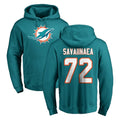 M.Dolphins #72 Jonah Savaiinaea Player Aqua LOGO Pullover Hoodies Limited Ldoa Stitched Jerseys