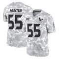 H.Texans #55 Danielle Hunter Player Arctic Camo Salute To Service Limited Game Ldoa Stitched Jerseys