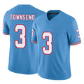 T.Titans #3 Tommy Townsend Player Light Blue Limited Vapor F.U.S.E. Home Game Ldoa Stitched Jerseys