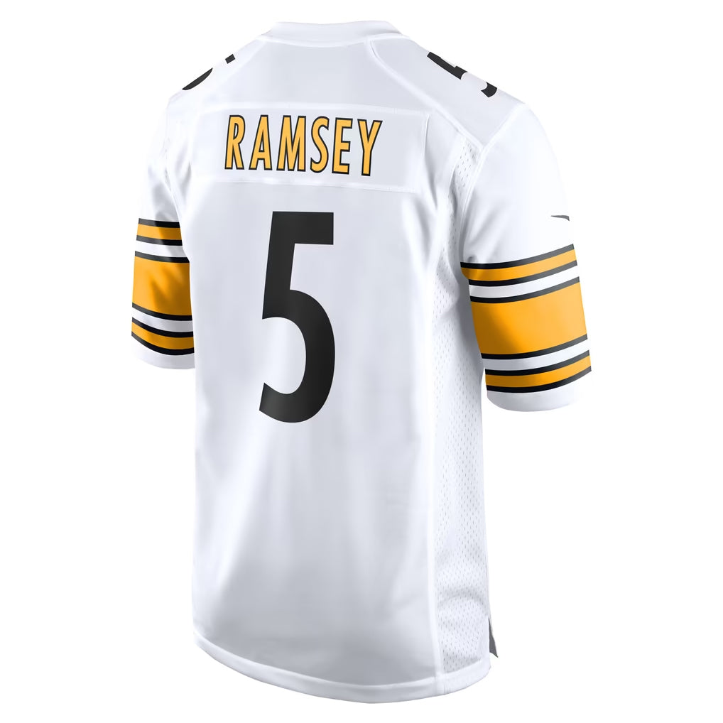 P.Steelers #5 Jalen Ramsey Player White Home Game Ldoa Stitched Jerseys