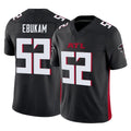 A.Falcons #52 Samson Ebukam Player Black Vapor F.U.S.E. Limited Home Game Ldoa Stitched Jerseys