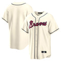 A.Braves ## Braves Blank Player Cream Home Game Ldoa Stitched Jerseys