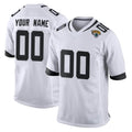 Custom J.Jaguars White Home Game Any Name & Numbers Ldoa Stitched Jerseys