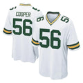 GB.Packers #56 Edgerrin Cooper Player White Home Game Ldoa Stitched Jerseys