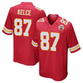 KC.Chiefs #87 Travis Kelce Player Red Home Game Ldoa Stitched Jerseys