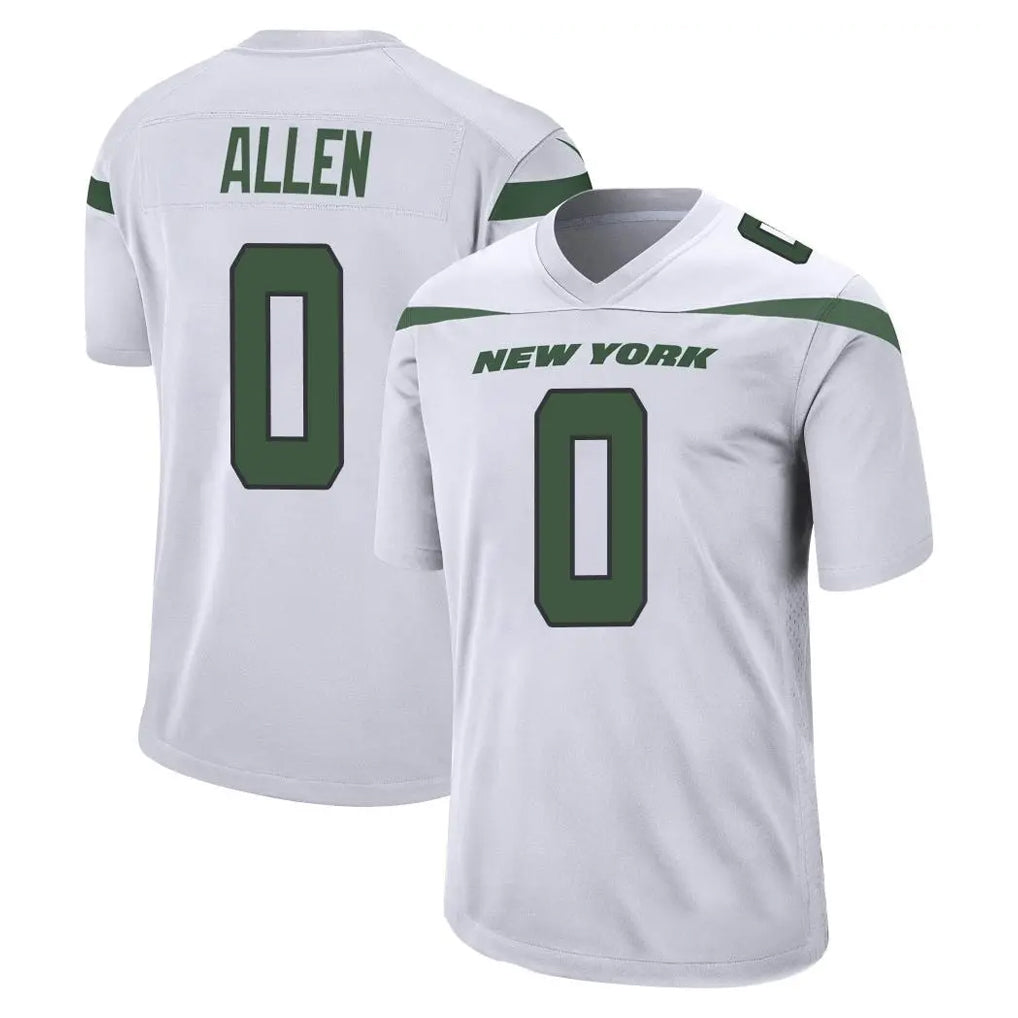 NY.Jets #0 Braelon Allen Player White Spotlight Home Game Ldoa Stitched Jerseys