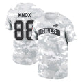 B.Bills #88 Dawson Knox Player Arctic Camo Salute to Service T-Shirt Hoodies Ldoa Stitched Jerseys